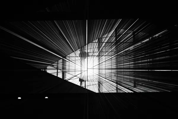 Geometric Light Burst by Tali Stein
