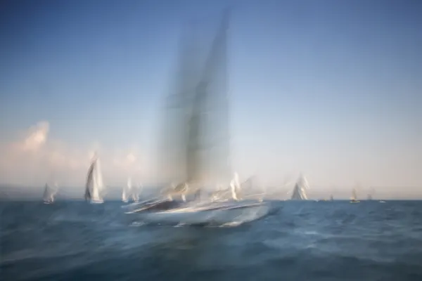 Sailing Race in Motion by GARCIA Dominik