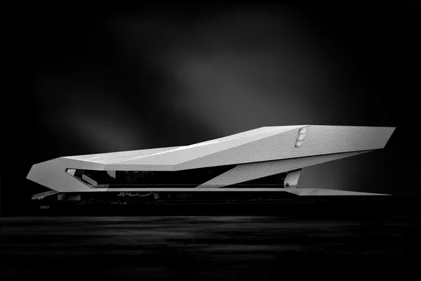 Sleek Futuristic Architecture by Wilma Wijers Smeets