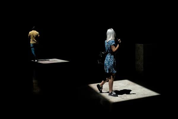 Figures In Dramatic Light by Carlos Costa