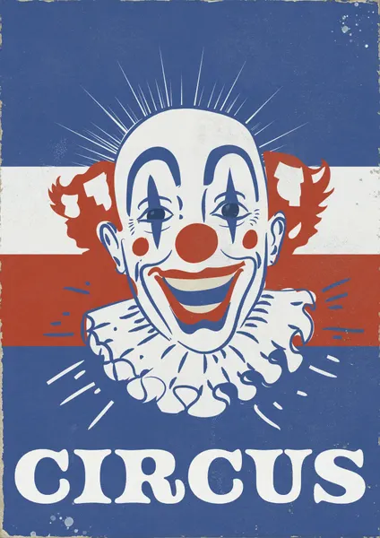 Classic Circus Clown by Nicholas