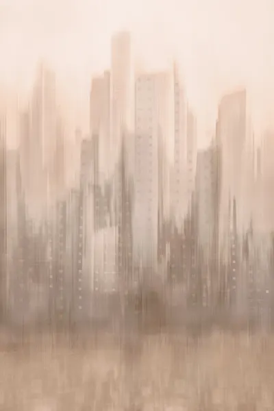 Blurred Cityscape Dream by Christina Sillen