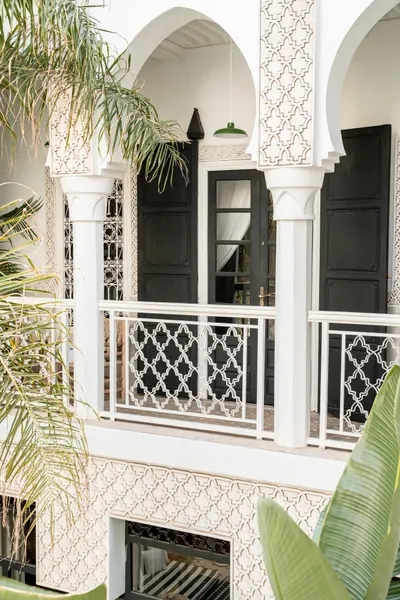 Moroccan Balcony Architecture by Henrike Schenk