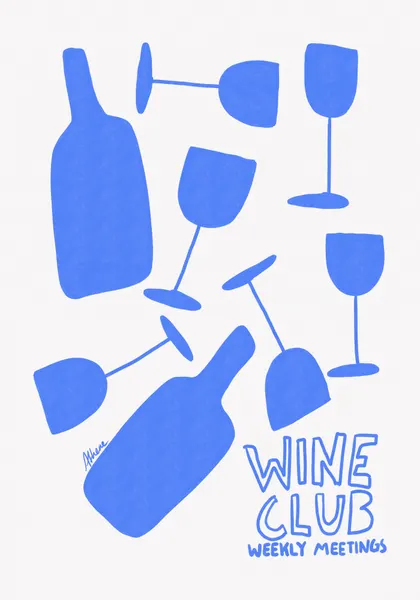 Wine Club by Athene Fritsch