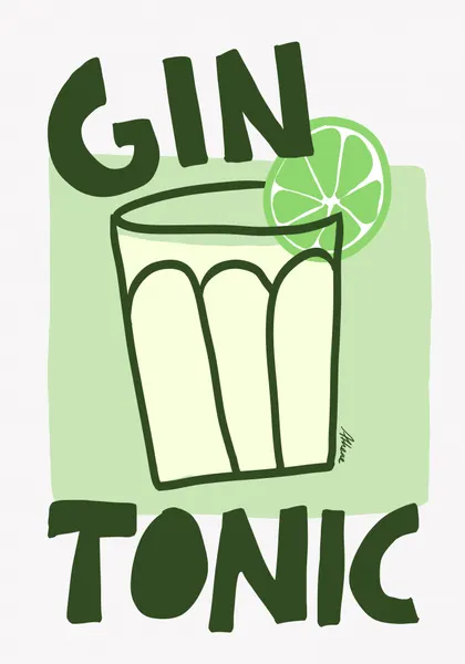 Gin Tonic by Athene Fritsch