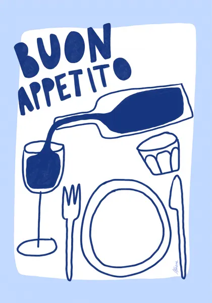 Buon Appetito by Athene Fritsch