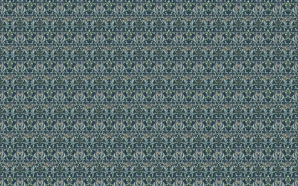 Elegant Ornate Floral Pattern by Annick