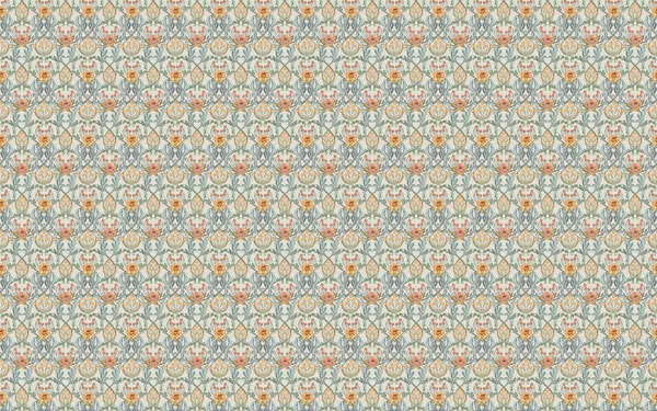 Delicate Vintage Floral Pattern by Annick