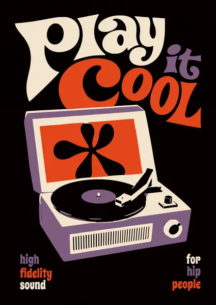Groovy Record Player by Patryk Krygowski