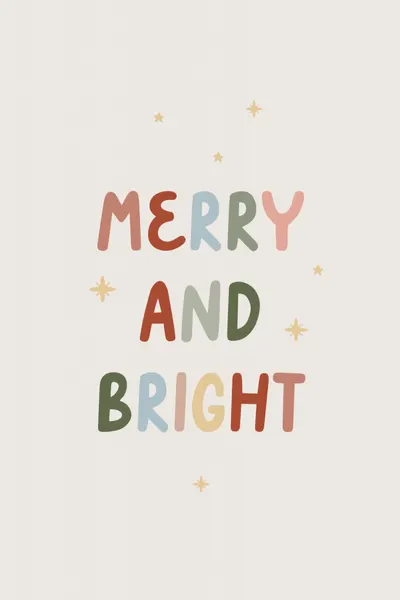 Merry And Bright Stars by Mathieu