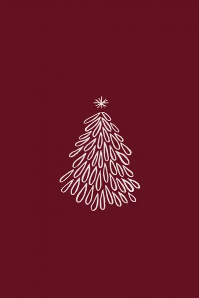 Elegant Holiday Tree by Karen Menzenbach