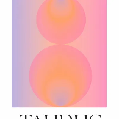 Celestial Taurus Glow, wall art by Valeria Castillo