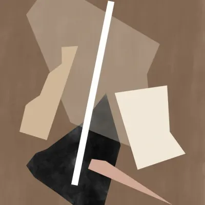 Modern Abstract Forms, wall art by Elena Ristova