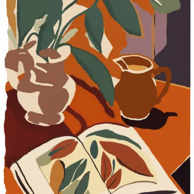 Leafy Afternoon, wall art by Treechild