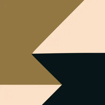 Sharp Geometric Abstraction, wall art by Little Dean