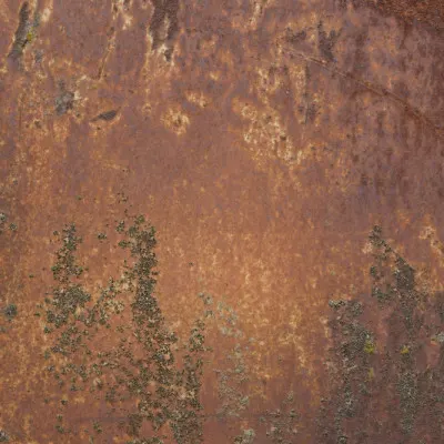 Aged Industrial Rust, wall art by Bilge Paksoylu
