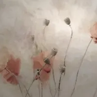 Soft Poppy Dream, wall art by Gilbert Claes