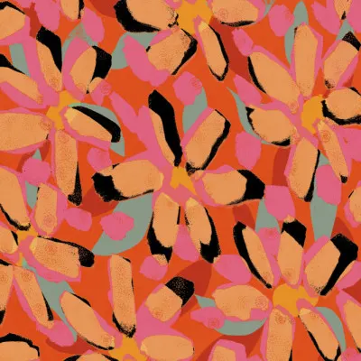 Petal Symphony, wall art by Treechild