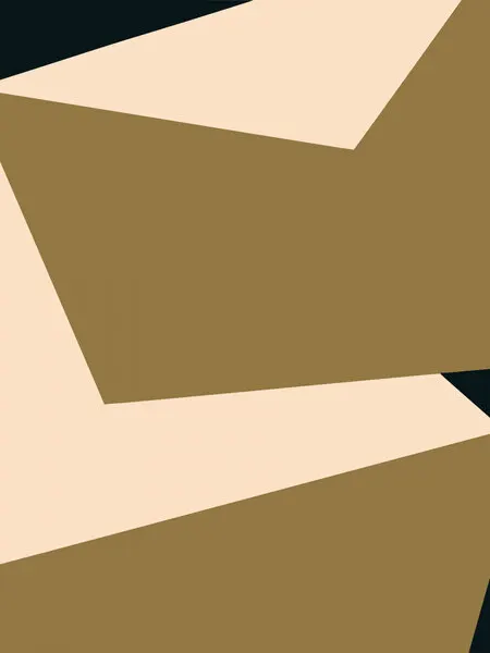 Geometric Gold Abstract, wall art by Little Dean