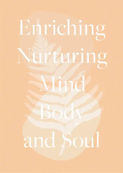 Calm Mind Body Soul, wall art by Pictufy Studio