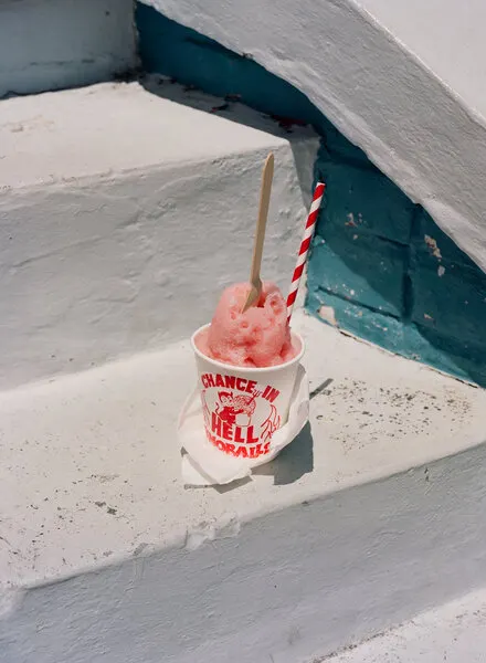Refreshing Pink Slushie, wall art by Bethany Young