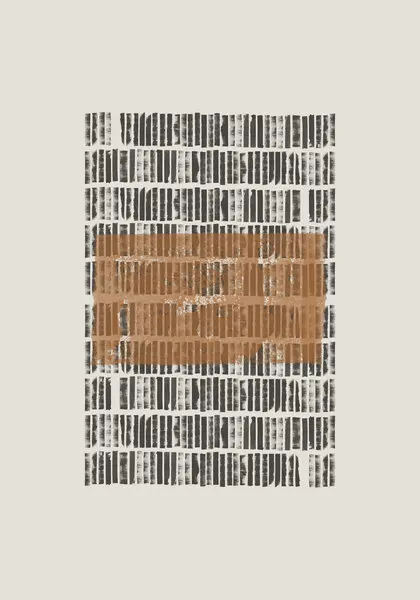 Pattern in Contrast, wall art by THE MIUUS STUDIO