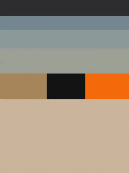Modern Color Blocks, wall art by Little Dean