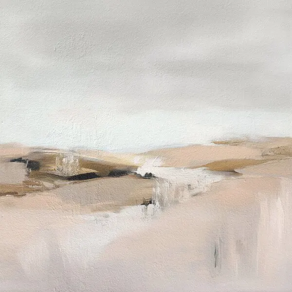 Serene Neutral Landscape, wall art by Alma
