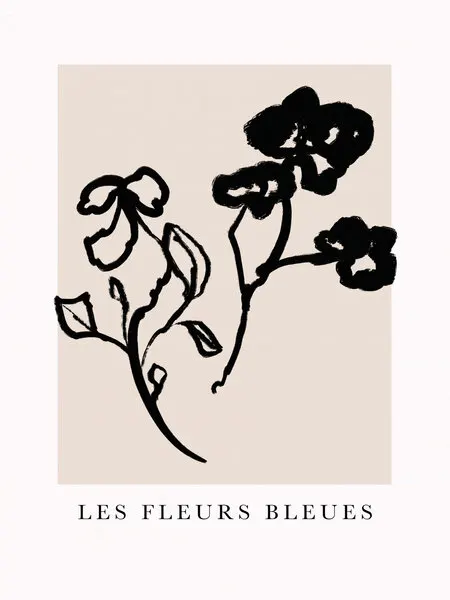 Botanical Silhouettes, wall art by Treechild