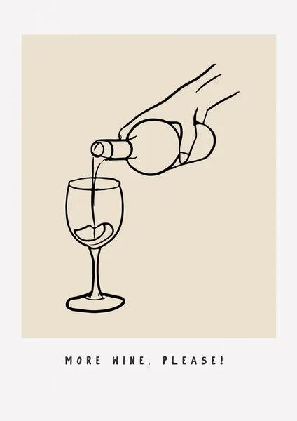 Pouring Bliss, wall art by Treechild