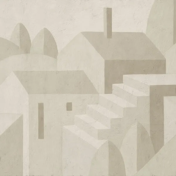 Subtle Town, wall art by Dan Hobday