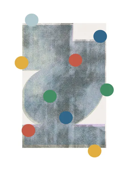 Circles in Motion, wall art by THE MIUUS STUDIO