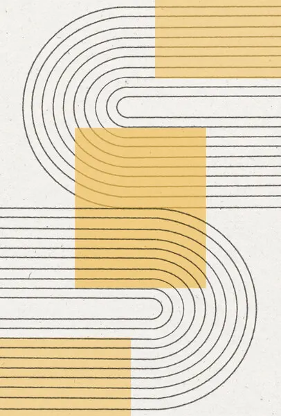Curved Harmony, wall art by THE MIUUS STUDIO