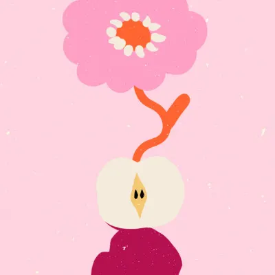 Spring Flower #03, wall art by NKTN