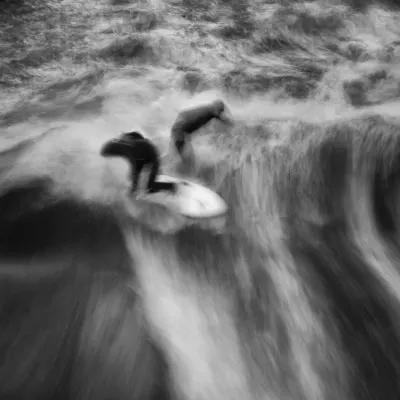 Dynamic Surf Action, wall art by Ricky Siegers