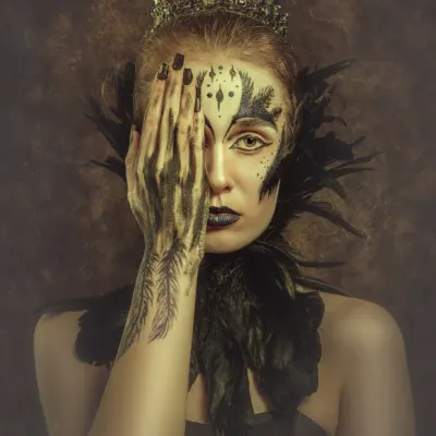 Dark Fantasy Queen, wall art by Ajar Setiadi