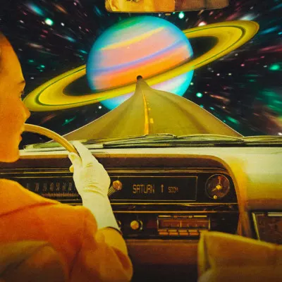 Saturn Commute, wall art by Taudalpoi