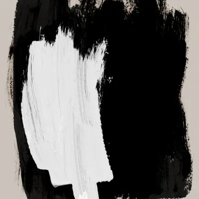 Abstract Brush Strokes 16, wall art by Mareike Böhmer