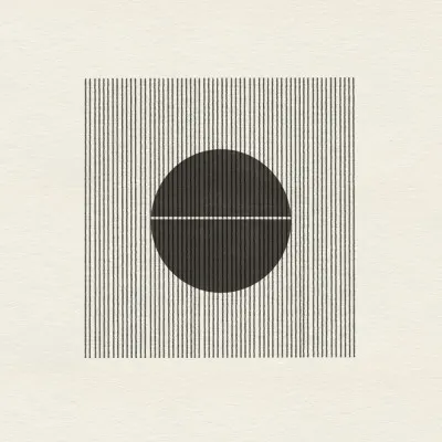 Line and Circle Harmony, wall art by THE MIUUS STUDIO