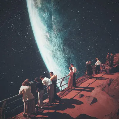 Missing the Ones We Left Behind, wall art by Frank Moth