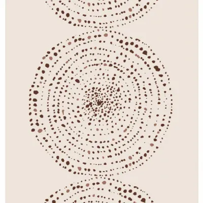 Concentric Whispers, wall art by THE MIUUS STUDIO