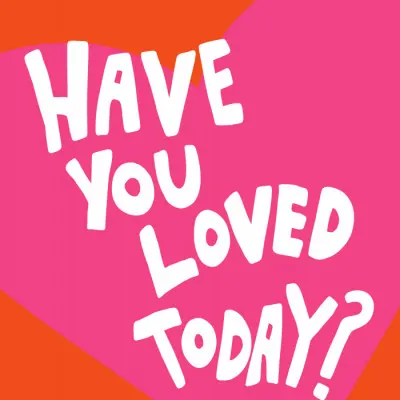 Daily Love Reminder, wall art by Athene Fritsch