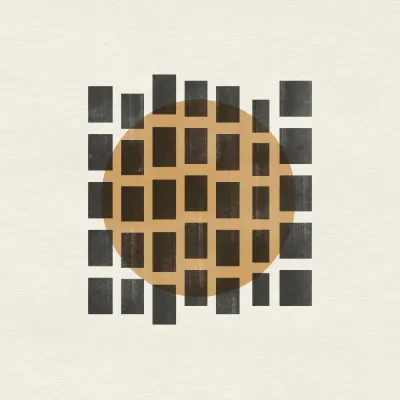 Geometric Harmony, wall art by THE MIUUS STUDIO