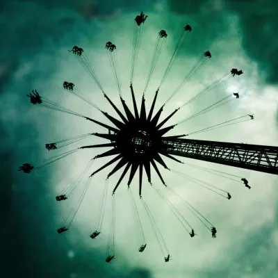 Sky High Swings, wall art by Frank Wijn