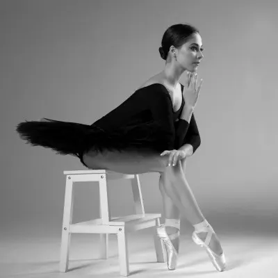 Elegant Ballerina Pose, wall art by Aneta Nikolova