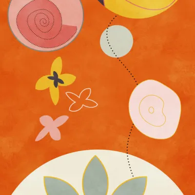Friendly Colors 2, wall art by Ana Rut Bre