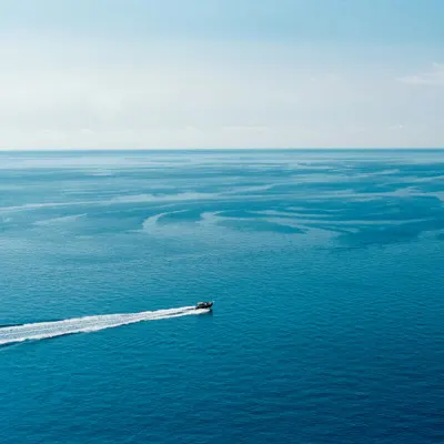 The Big Blue, wall art by Raisa Zwart