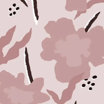 Modern Blush Botanicals, wall art by Pictufy Studio II