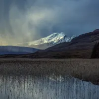 Dramatic Mountain Lake, wall art by Rob Darby