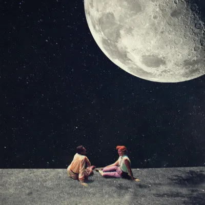 I Gave You the Moon for a Smile, wall art by Frank Moth